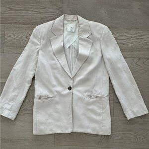 Aritzia Wilfred Off White Blazer size XXS